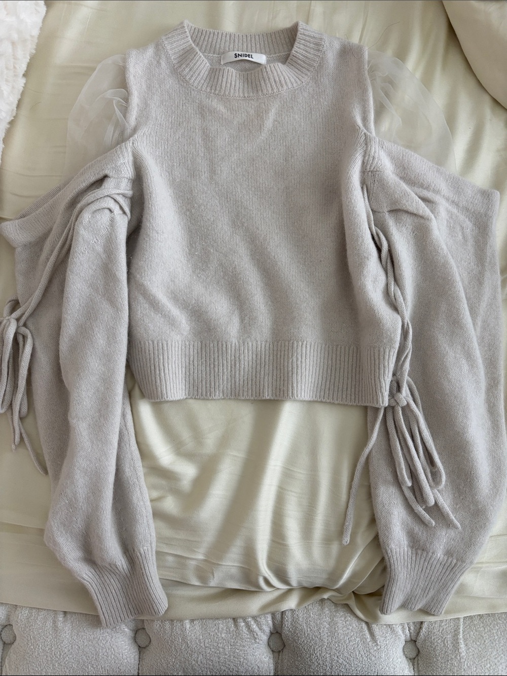 Snidel light sweater